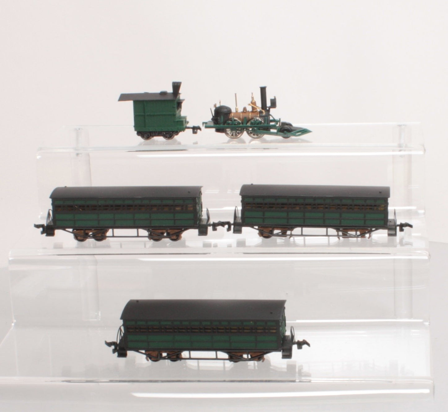 Bachmann 40-140 HO Gauge John Bull Steam Train Set EX/Box