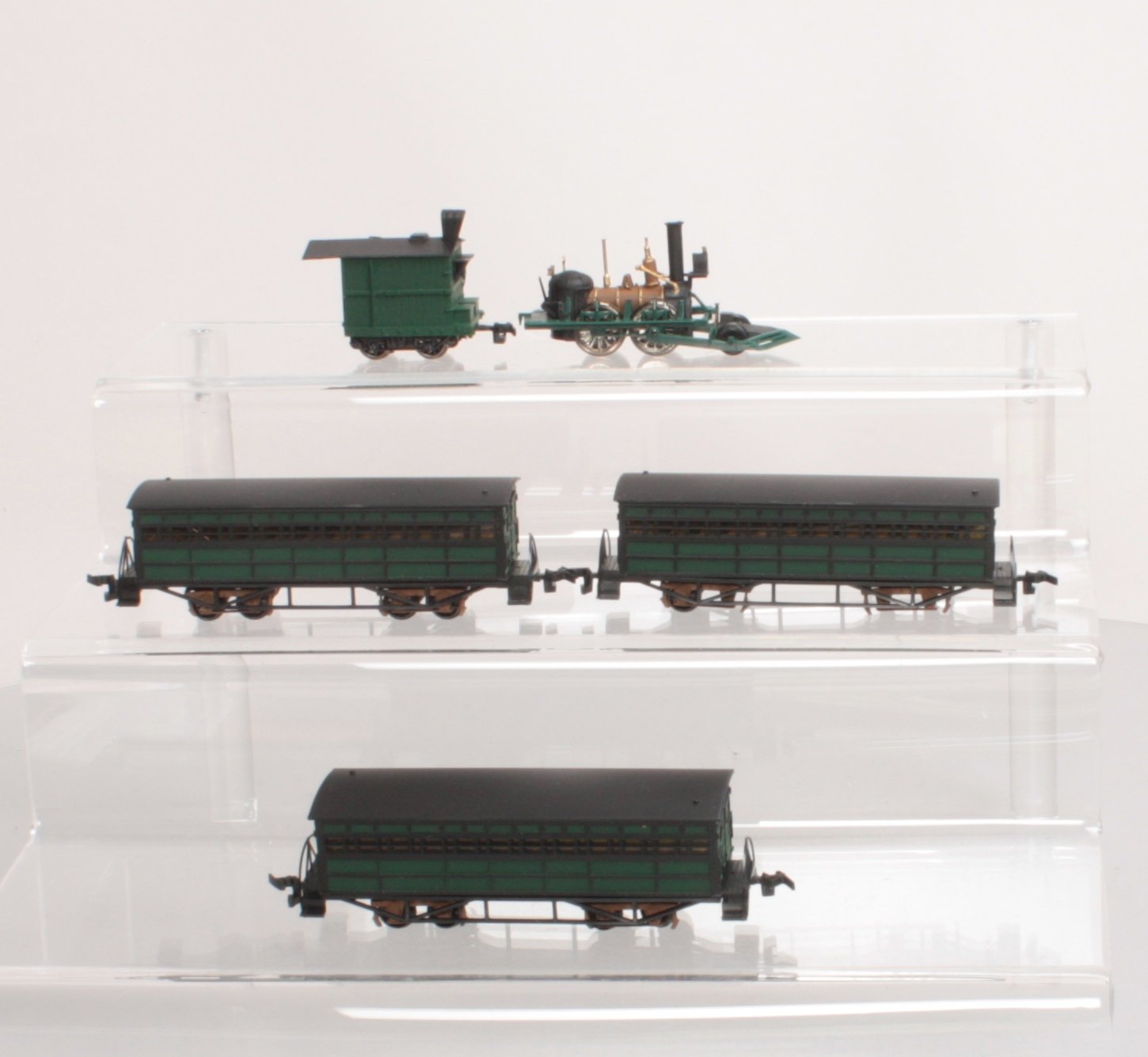 Bachmann 40-140 HO Gauge John Bull Steam Train Set LN/Box