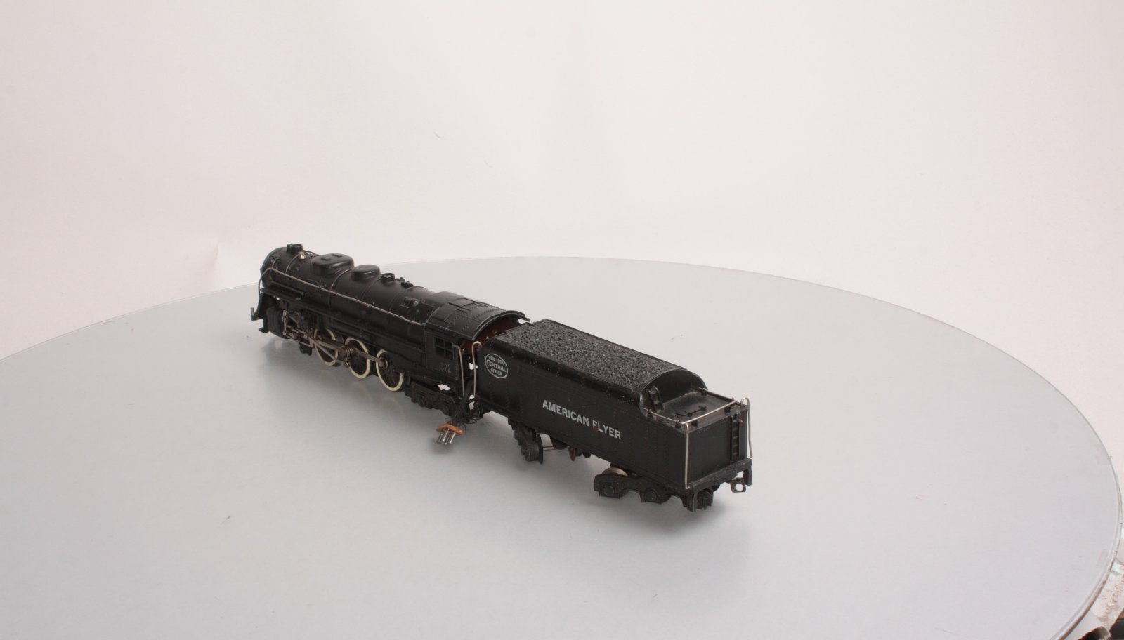 American Flyer 322 Vintage S NYC 4-6-4 Hudson Steam Locomotive & Tender VG