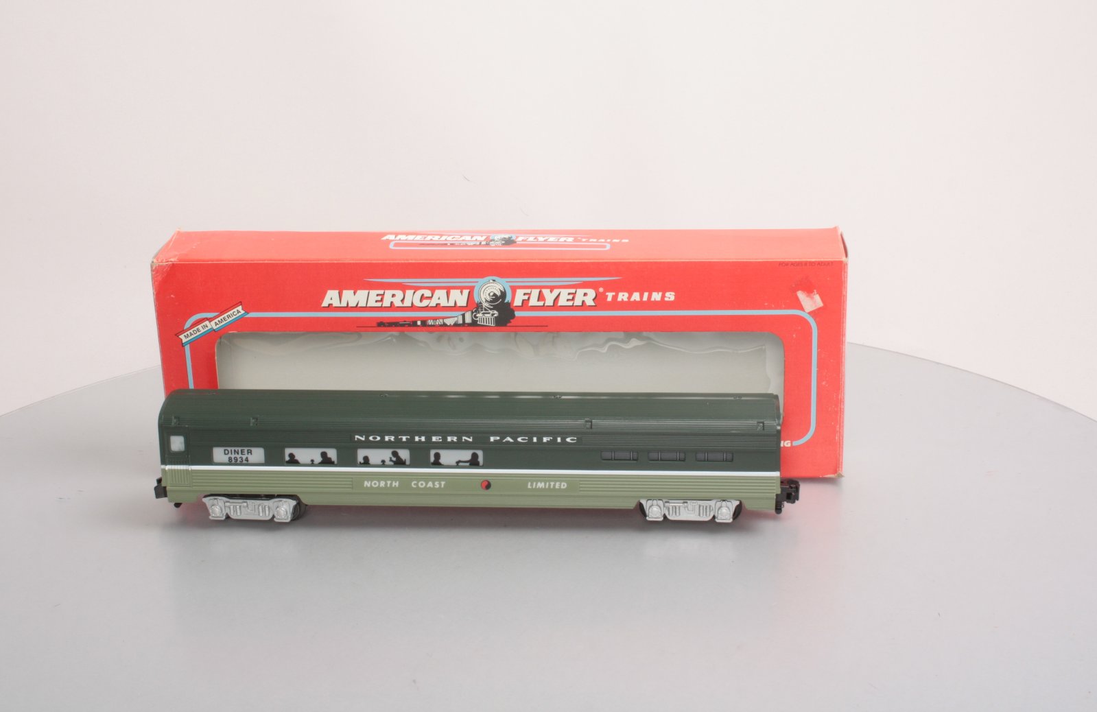 American Flyer 6-48934 S Scale Northern Pacific Dining Car NIB