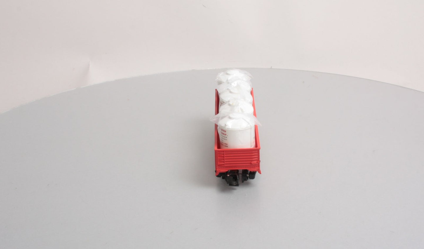 American Flyer 6-48525 S Scale Burlington Northern Gondola With Cannisters LN/Box