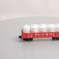 American Flyer 6-48525 S Scale Burlington Northern Gondola With Cannisters LN/Box
