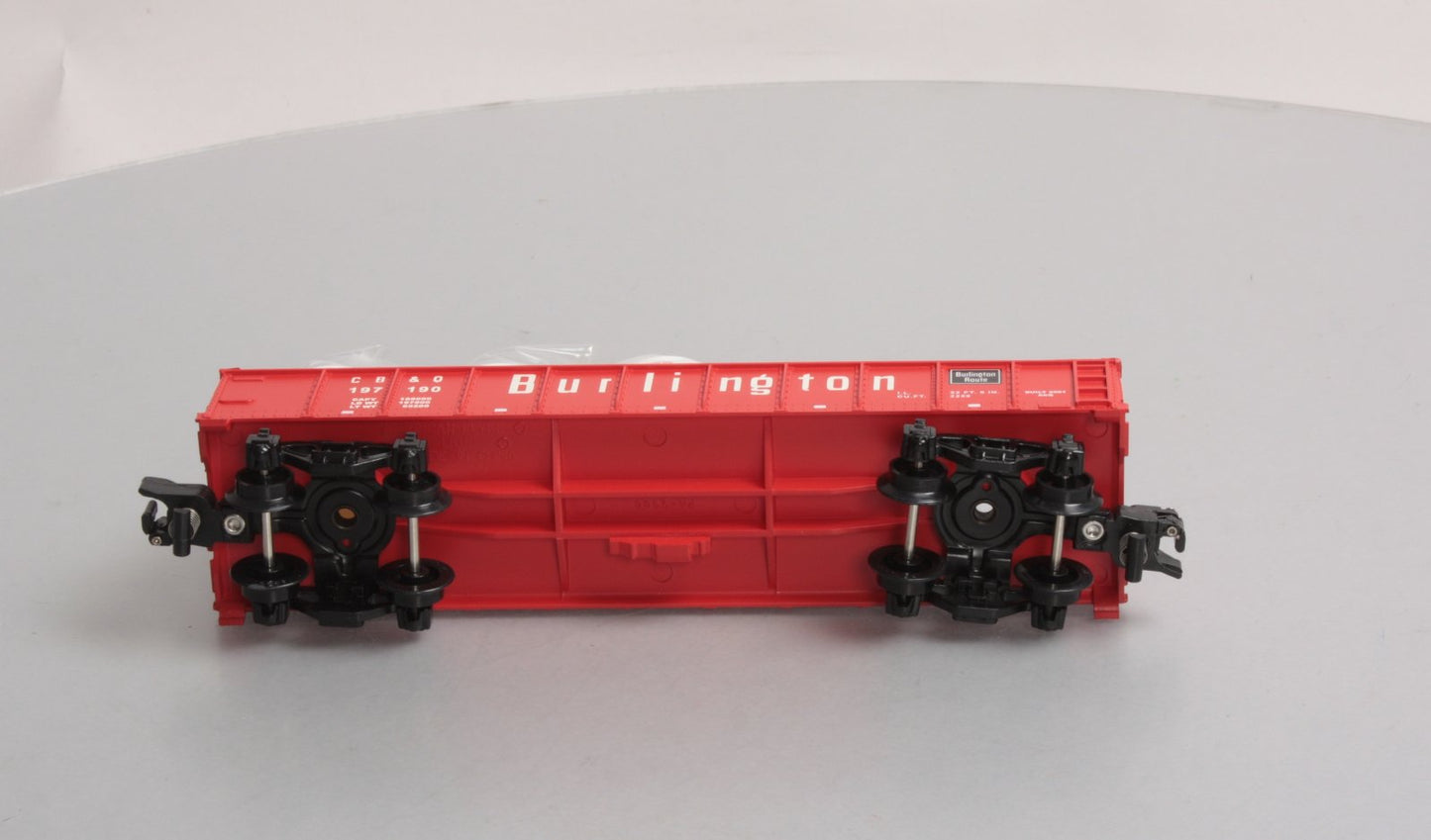 American Flyer 6-48525 S Scale Burlington Northern Gondola With Cannisters LN/Box