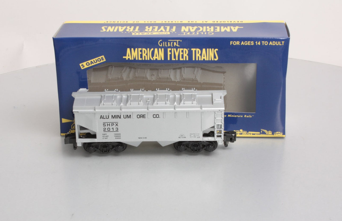 American Flyer 6-41003 S Gauge TCA American Flyer 2 Bay Hopper #2013 LN/Box