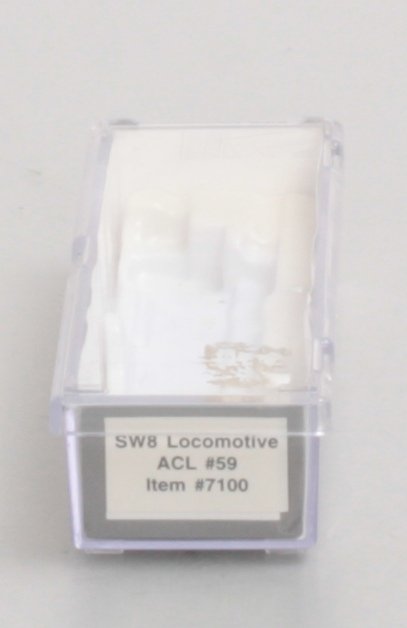 Life Like 7100 N Scale Atlantic Coast Line SW8 Powered Diesel Locomotive #59 LN/Box