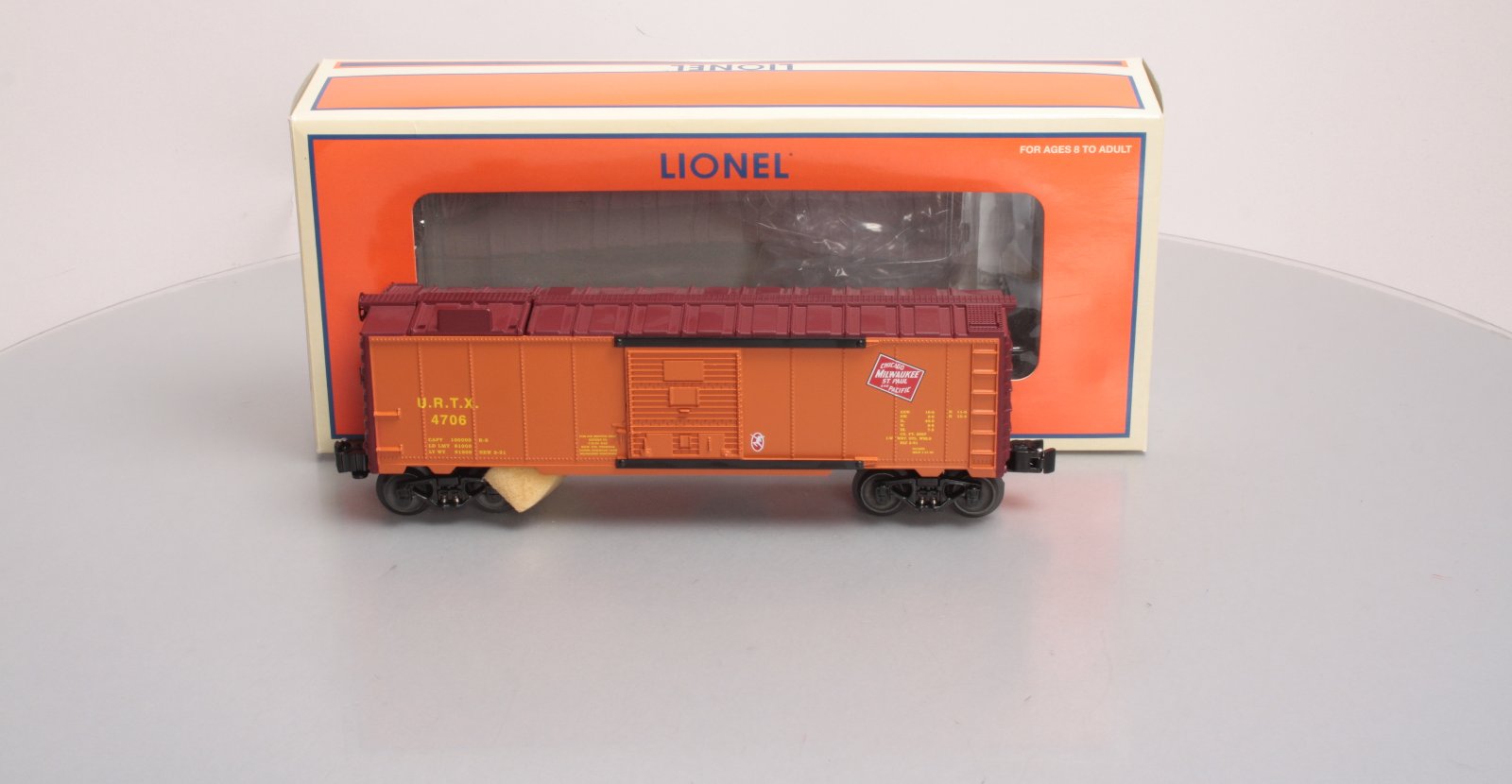 Lionel 6-52402 O Gauge Milwaukee Road Operating Ice Car #4706 LN/Box