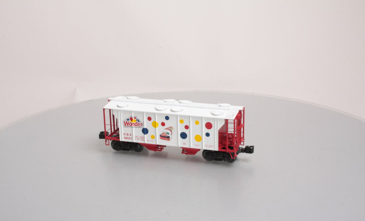 Lionel 6-58521 O Railroad Museum Of Long Island Wonder Bread Hopper #58521 NIB