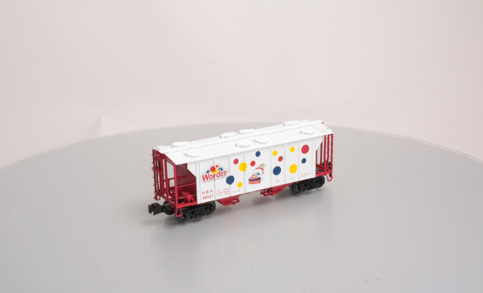 Lionel 6-58521 O Railroad Museum Of Long Island Wonder Bread Hopper #58521 NIB