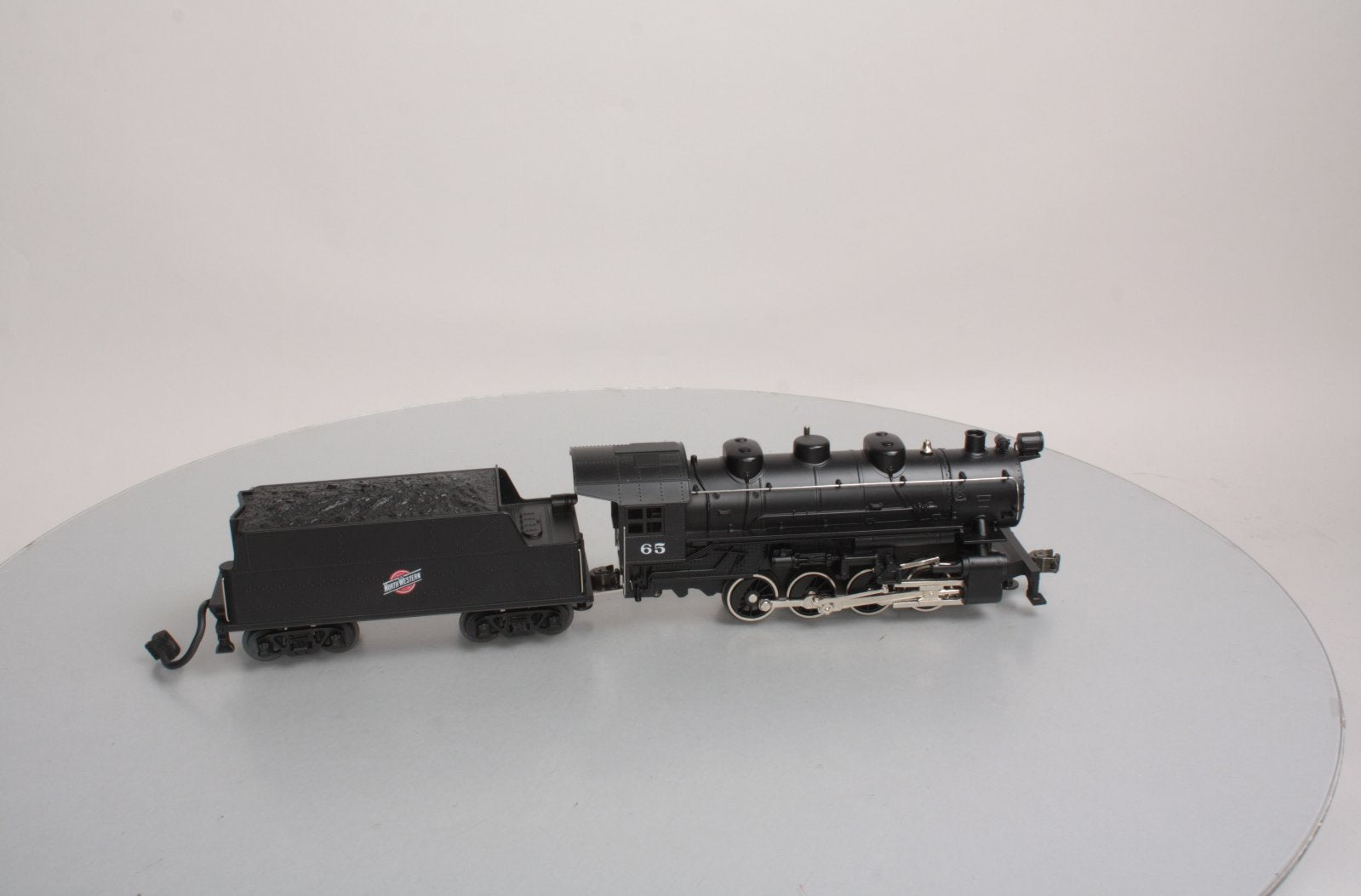 MTH 30-1112-1 O Chicago & Northwestern 0-8-0 Steam Locomotive Switcher w/PS1 #65 EX/Box