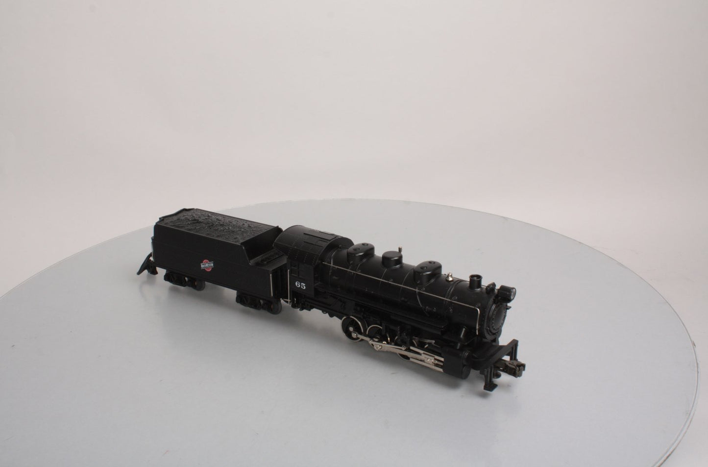 MTH 30-1112-1 O Chicago & Northwestern 0-8-0 Steam Locomotive Switcher w/PS1 #65 EX/Box