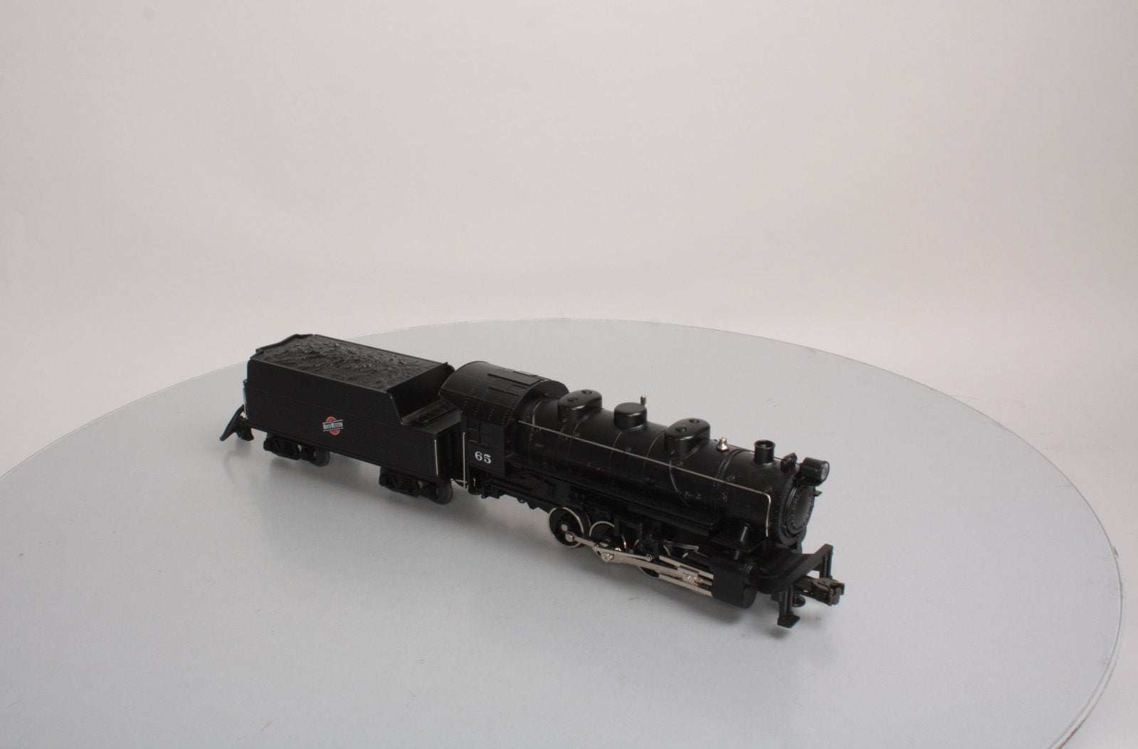 MTH 30-1112-1 O Chicago & Northwestern 0-8-0 Steam Locomotive Switcher w/PS1 #65 EX/Box