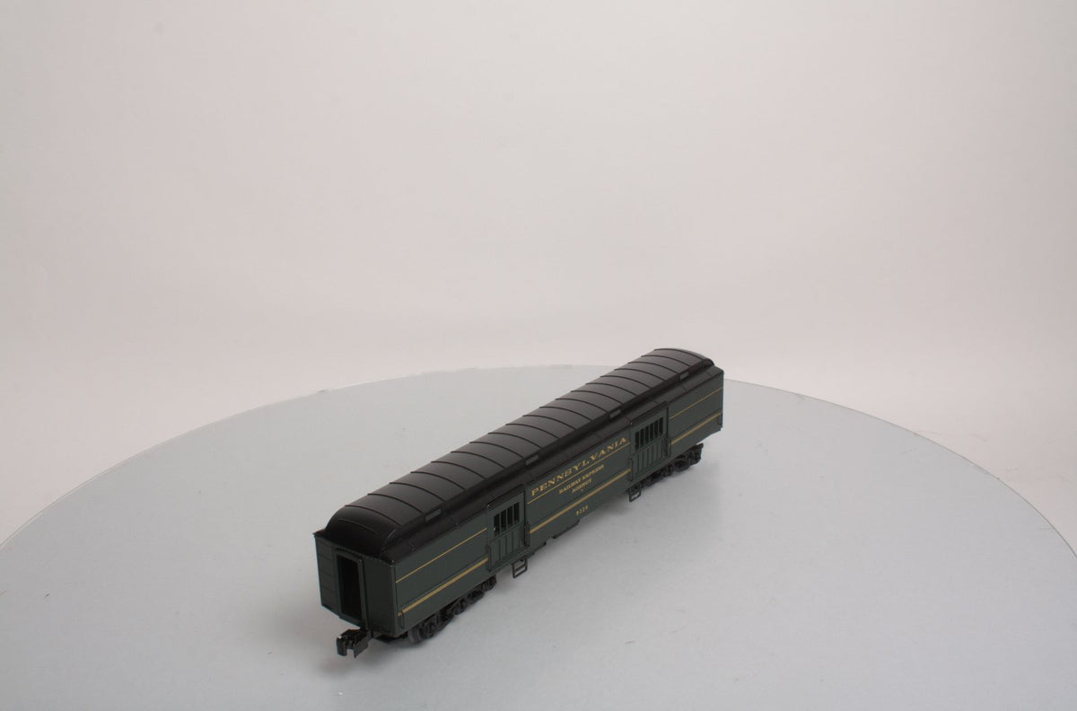 K-Line K4880-0018 O PRR Broadway Ltd. "REA" 15" Heavyweight Baggage Car #9328 NIB