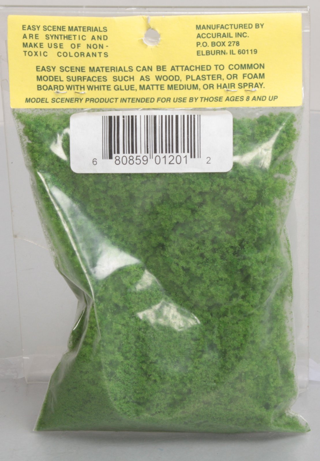 Accurail 1201 Ground Cover Medium Light Green