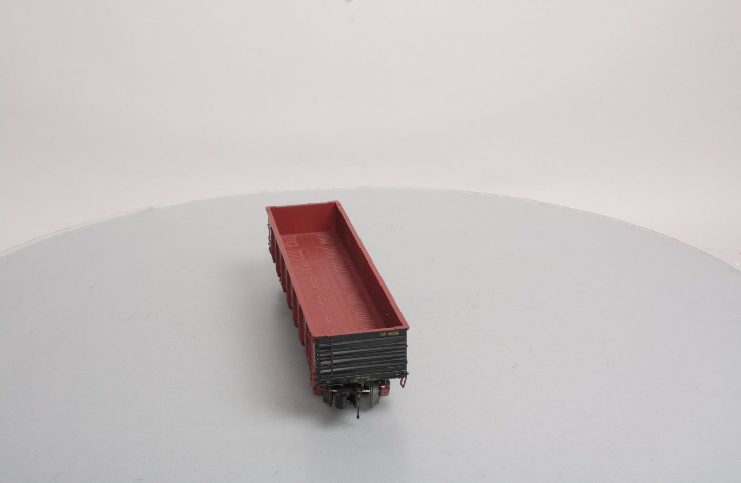 MTH 20-98935 O Gauge Union Pacific 55 Ton All Steel Drop-Bottom Gondola #60356
