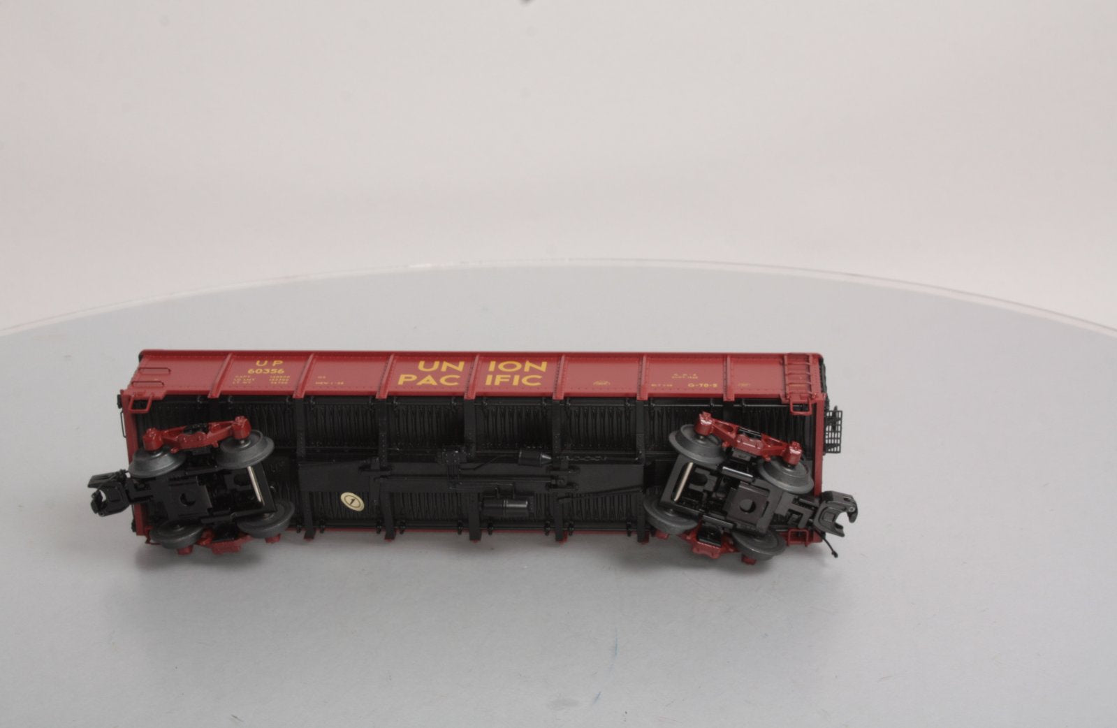 MTH 20-98935 O Gauge Union Pacific 55 Ton All Steel Drop-Bottom Gondola #60356