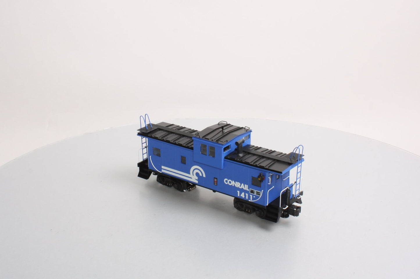 K-Line K613-1411 O Gauge Conrail Bay Window Illuminated Caboose #1411 LN/Box