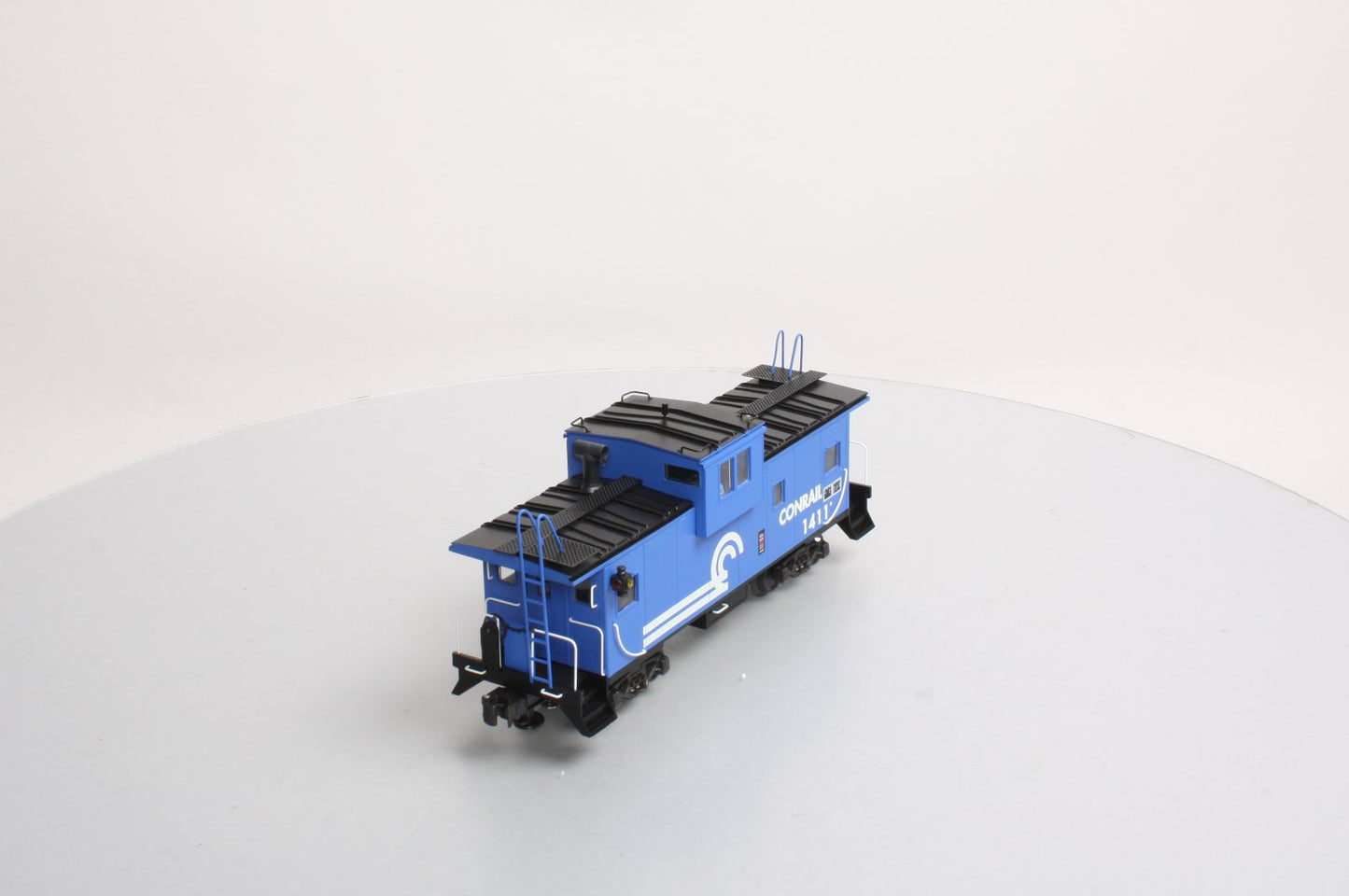 K-Line K613-1411 O Gauge Conrail Bay Window Illuminated Caboose #1411 LN/Box