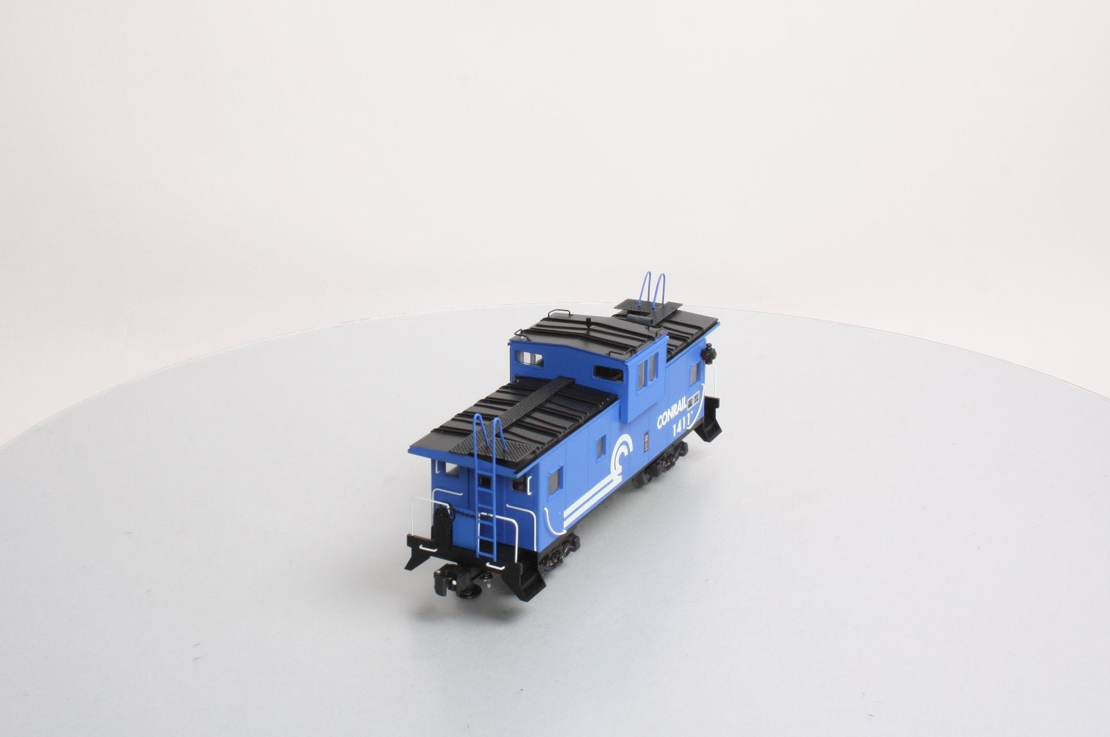 K-Line K613-1411 O Gauge Conrail Bay Window Illuminated Caboose #1411 LN/Box