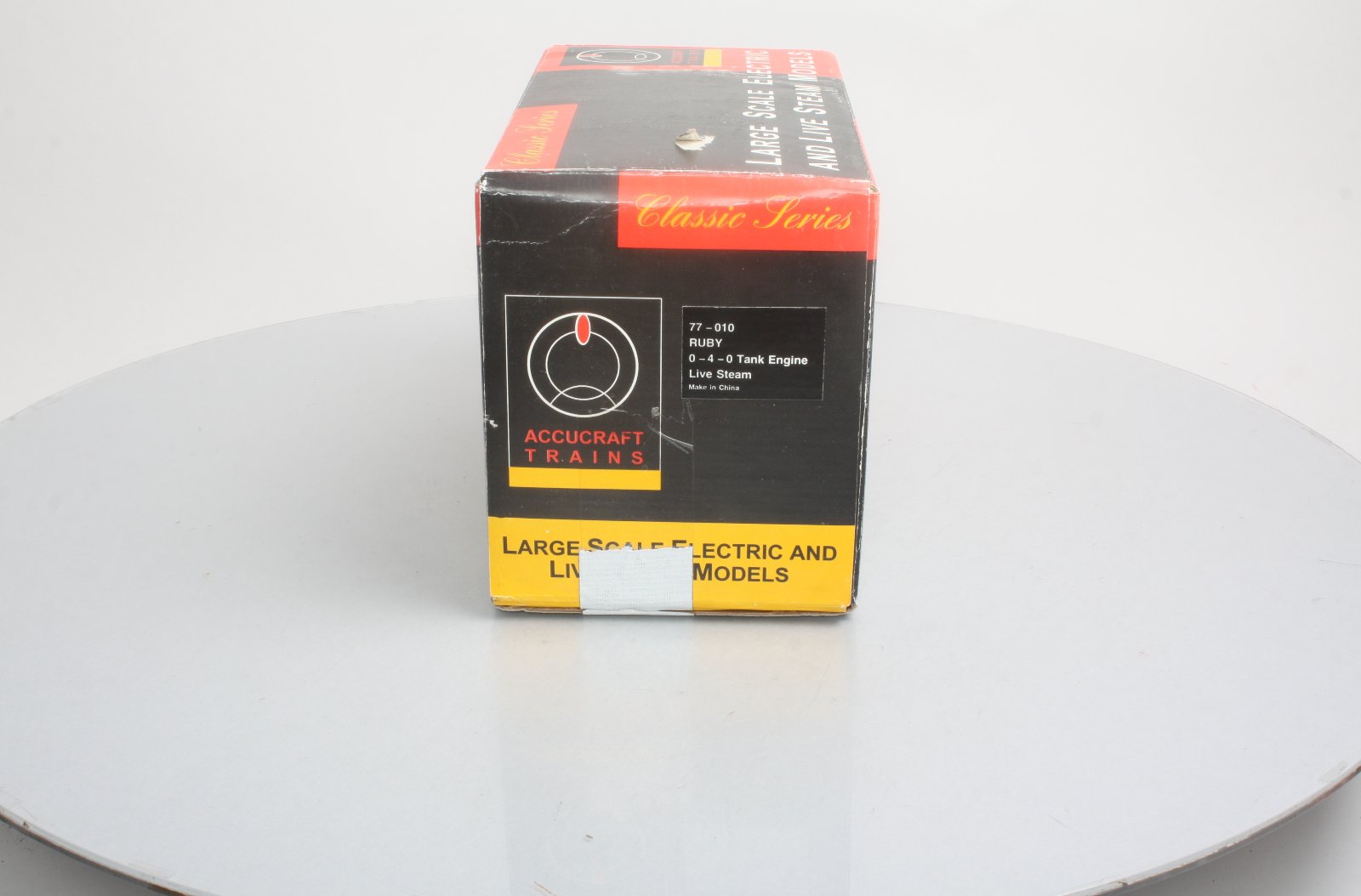 Accucraft AC77-010 1:20.3 Ruby 0-4-0 Live Steam Tank Engine #1