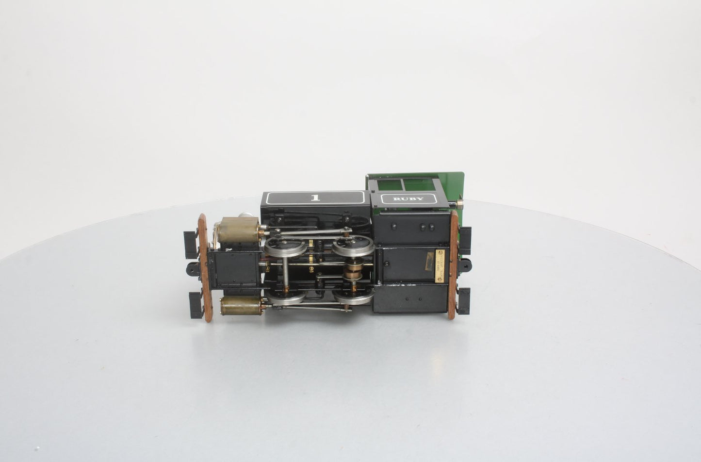 Accucraft AC77-010 1:20.3 Ruby 0-4-0 Live Steam Tank Engine #1