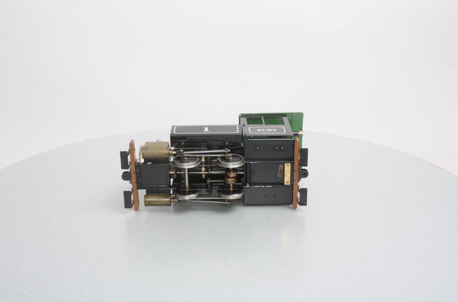 Accucraft AC77-010 1:20.3 Ruby 0-4-0 Live Steam Tank Engine #1