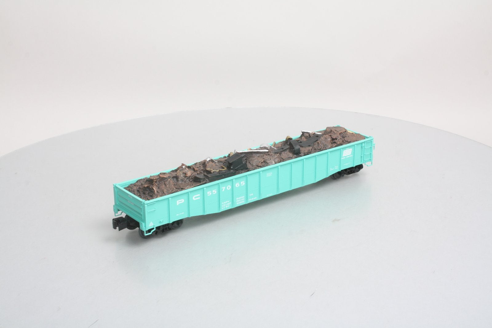 Lionel 6-82860 O Gauge Penn Central PS-5 Gondola #557065 With Scrap Load LN/Box