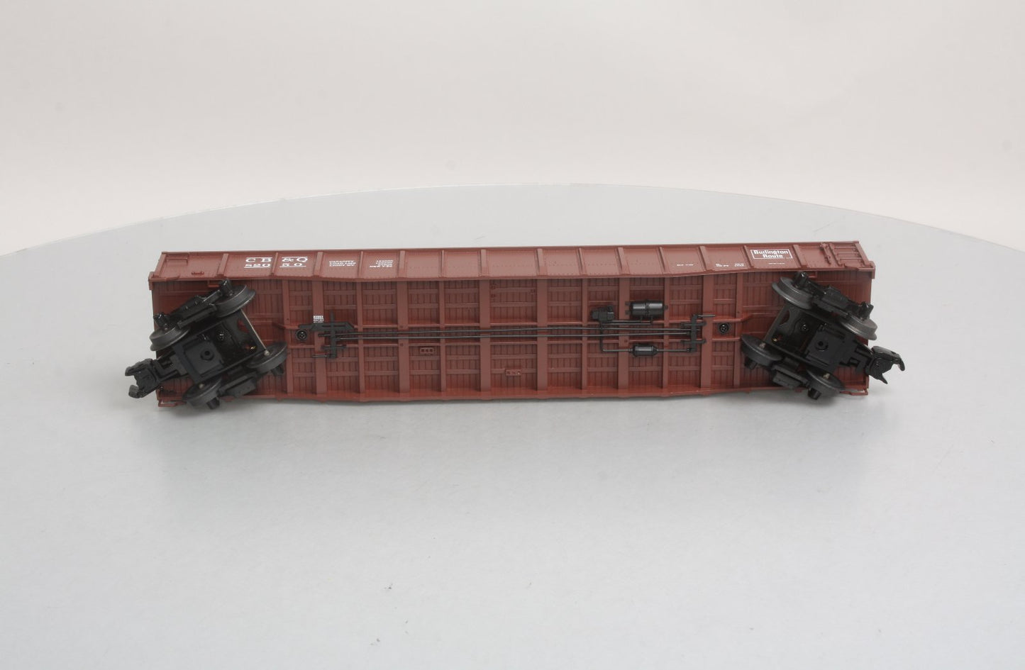 Lionel 6-82863 O Chicago, Burlington & Quincey 52'6" Gondola with Load #8250