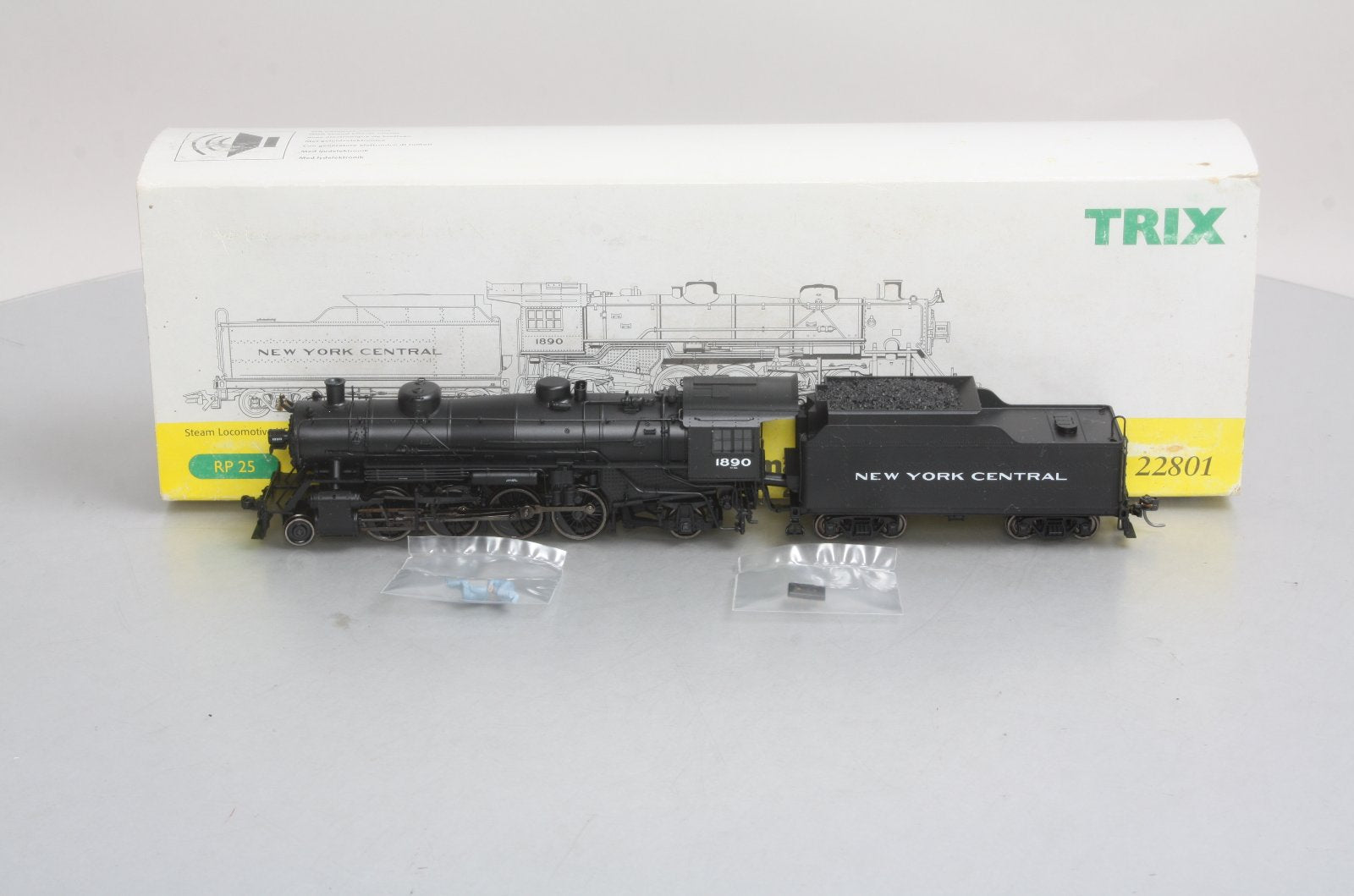Trix 22801 HO Scale New York Central USRA Light Mikado Steam