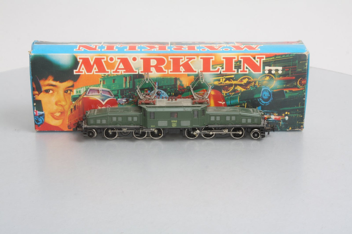 Marklin 3056 HO Scale Electric Swiss Crocodile Locomotive LN/Box