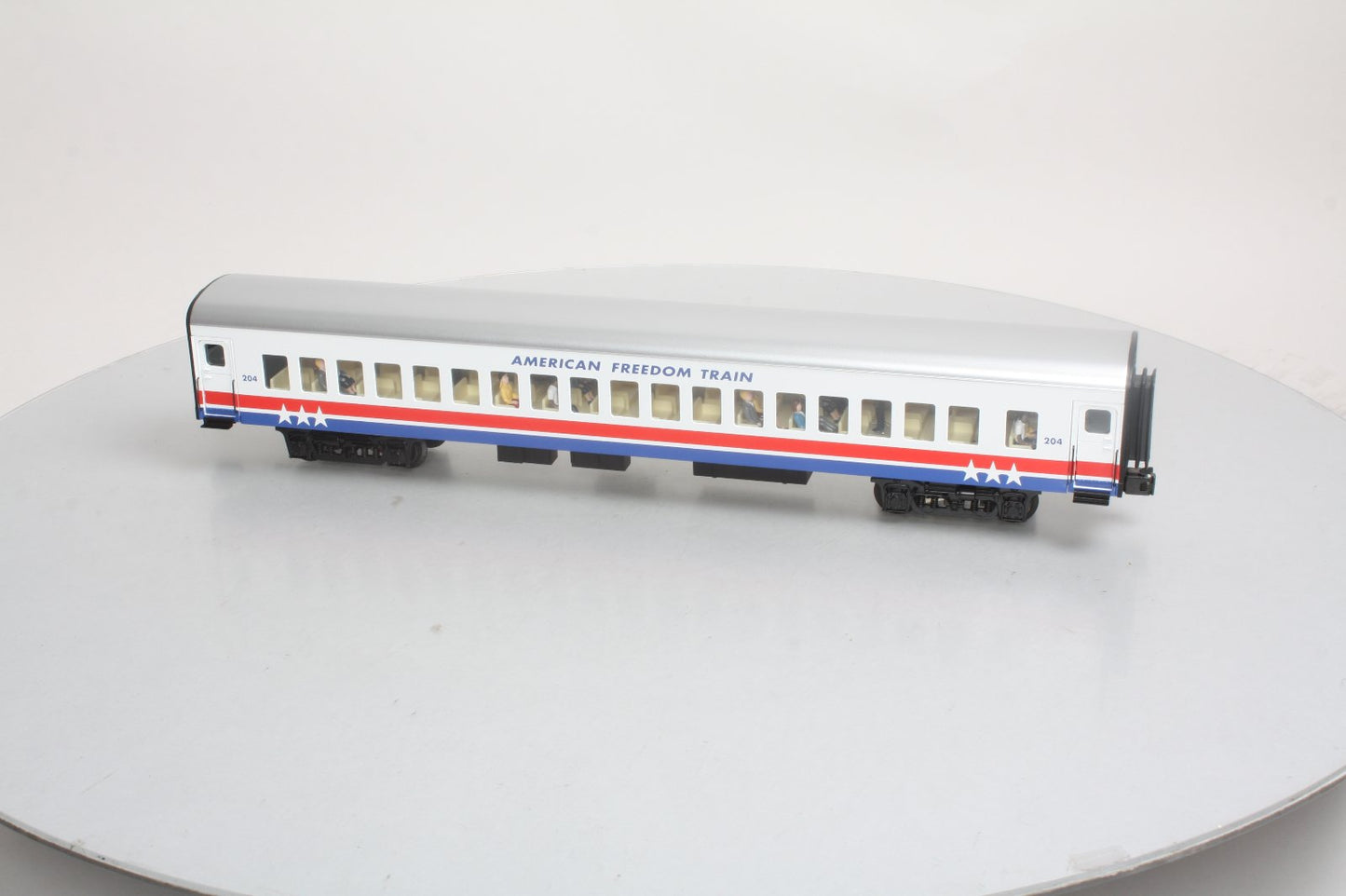 K-Line K4601-30204 American Freedom Train Extruded Aluminum Parlor Car #204 LN/Box