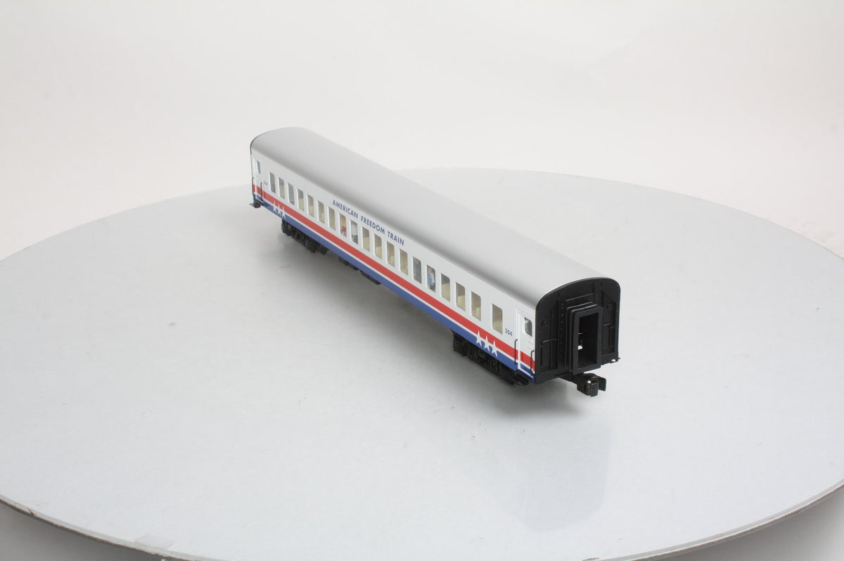 K-Line K4601-30204 O American Freedom Train Extruded Aluminum Parlor Car #204 LN/Box