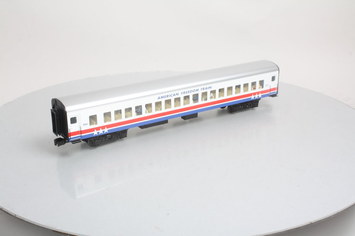 K-Line K4601-30204 American Freedom Train Extruded Aluminum Parlor Car #204 LN/Box