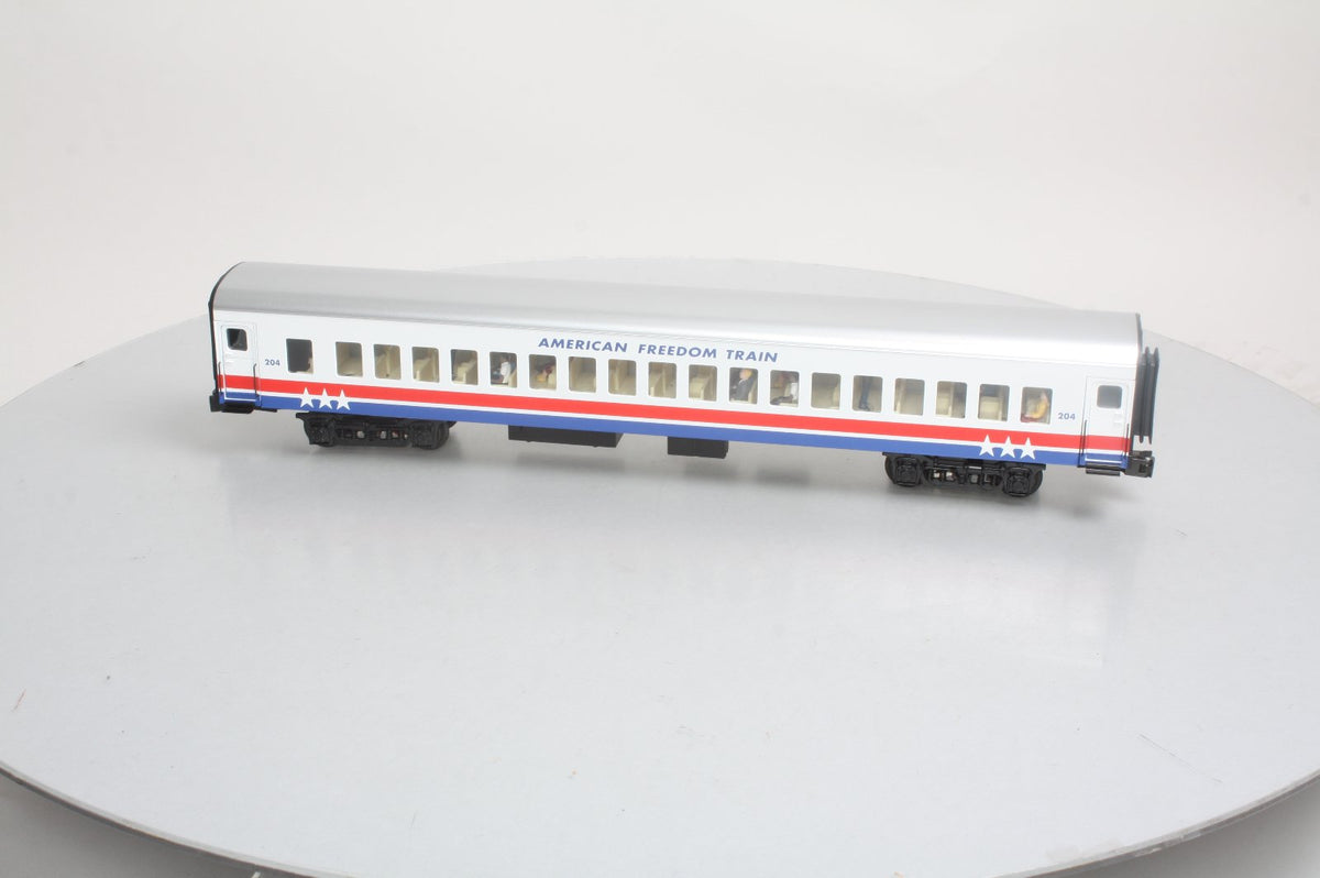 K-Line K4601-30204 O American Freedom Train Extruded Aluminum Parlor Car #204 LN/Box