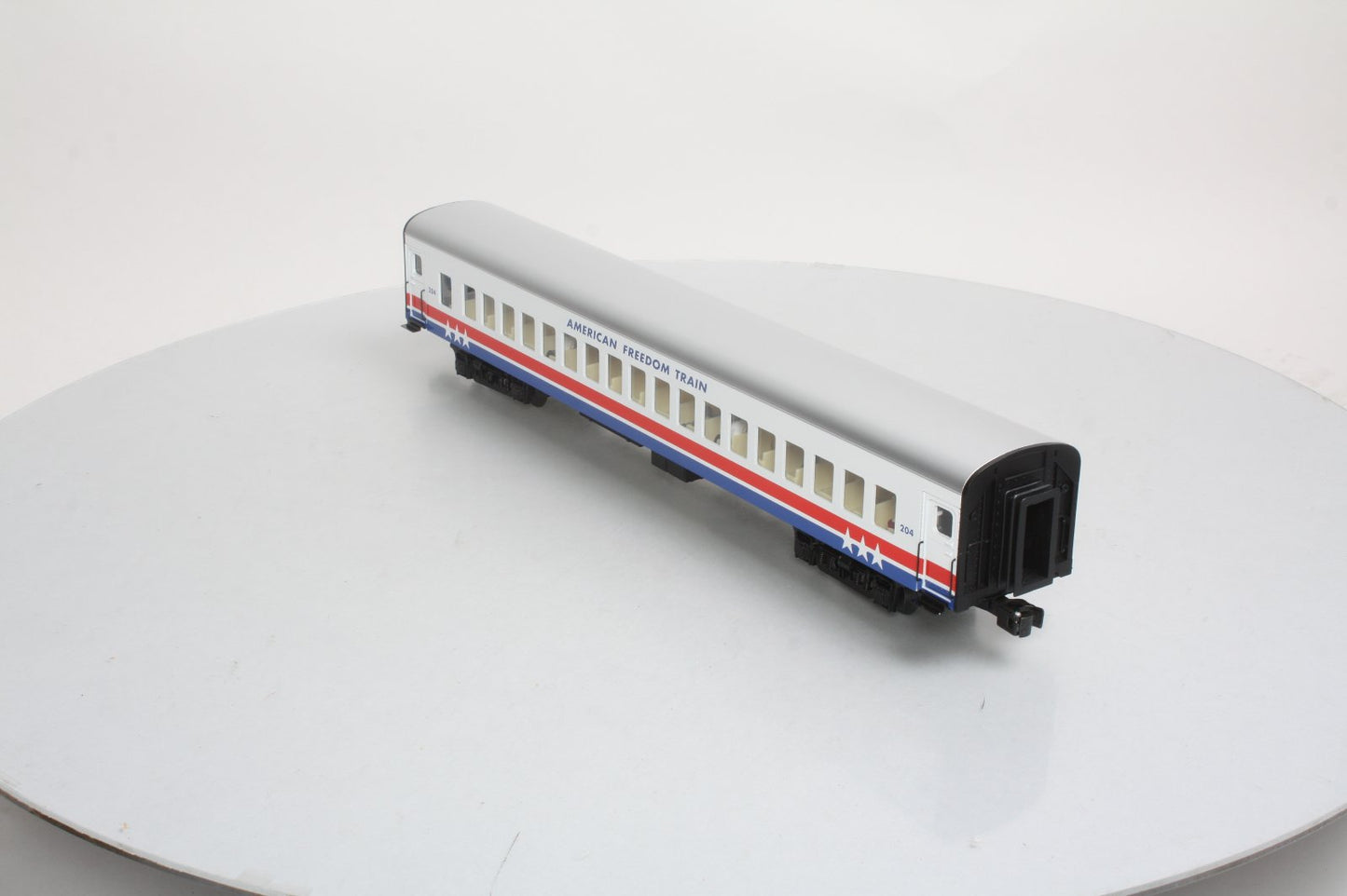 K-Line K4601-30204 American Freedom Train Extruded Aluminum Parlor Car #204 LN/Box