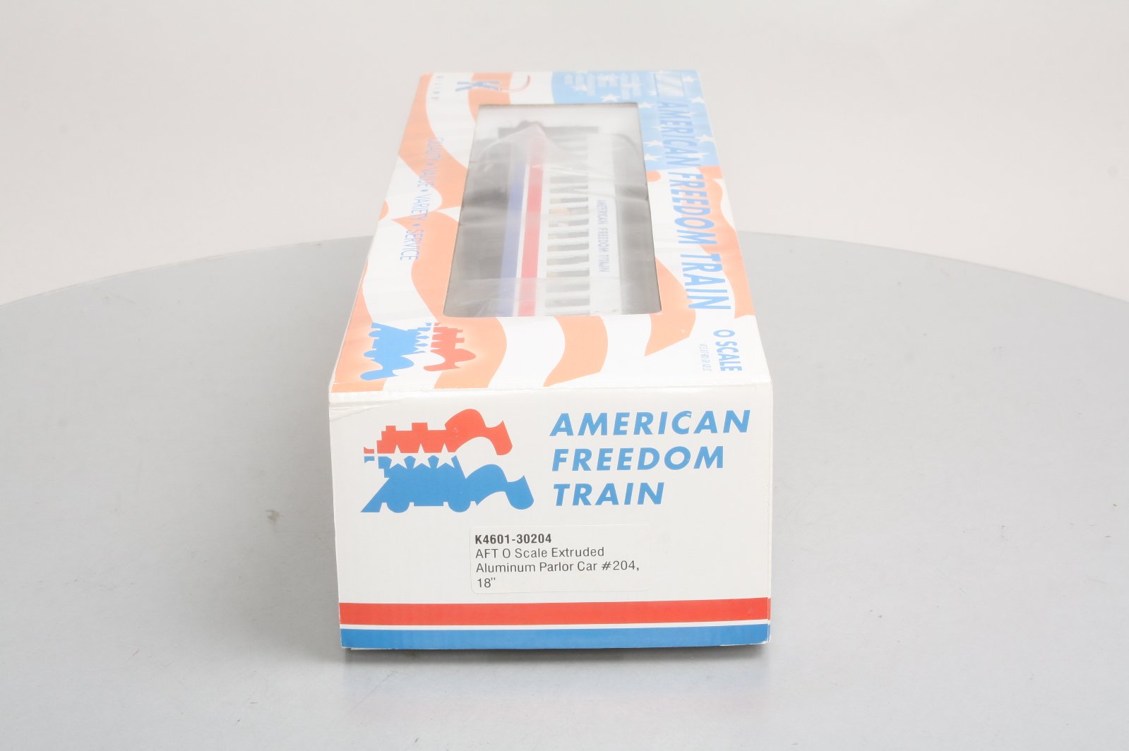 K-Line K4601-30204 American Freedom Train Extruded Aluminum Parlor Car #204 LN/Box