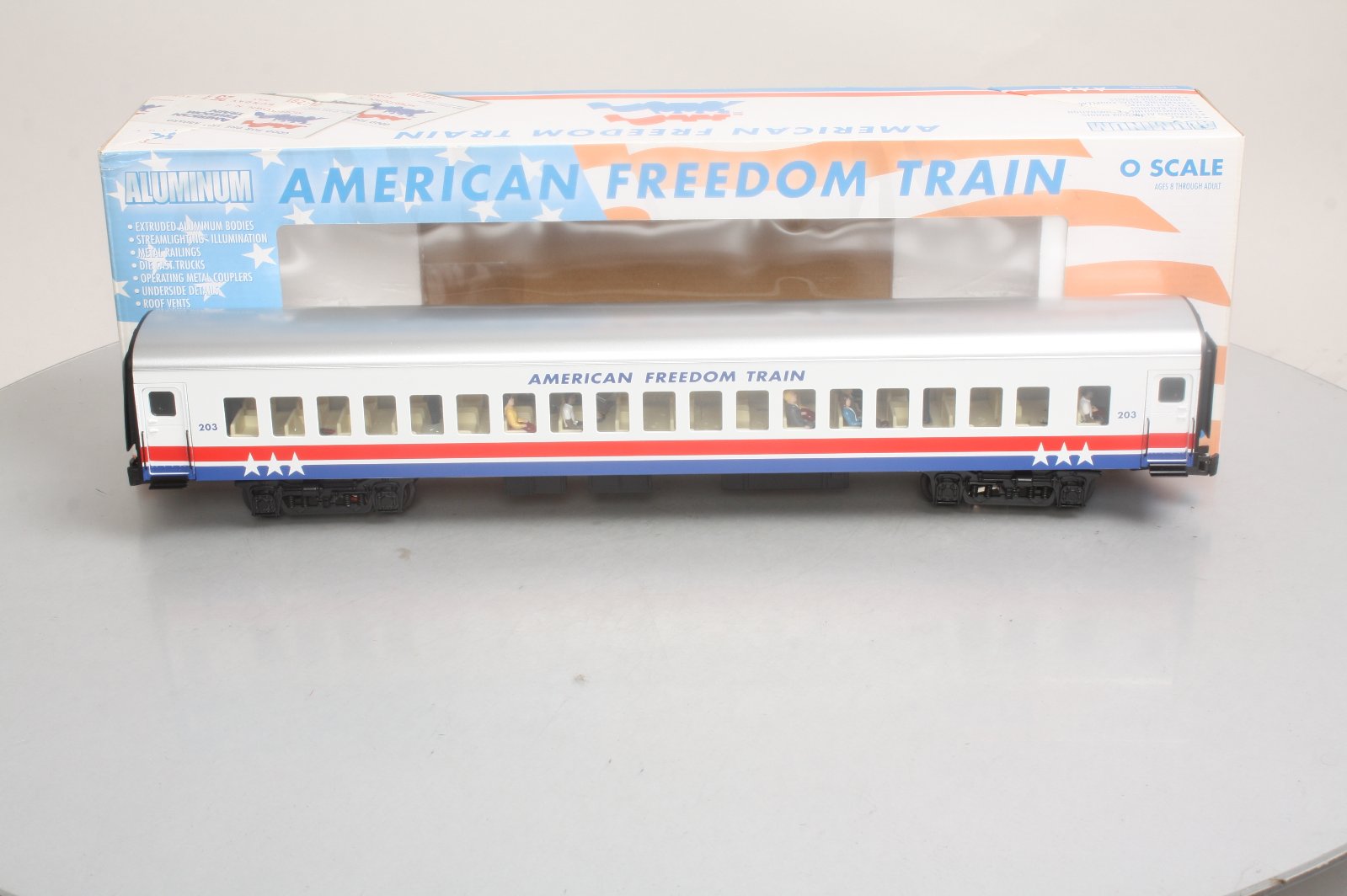 K-Line k4601-30203 O Gauge American Freedom Train 18