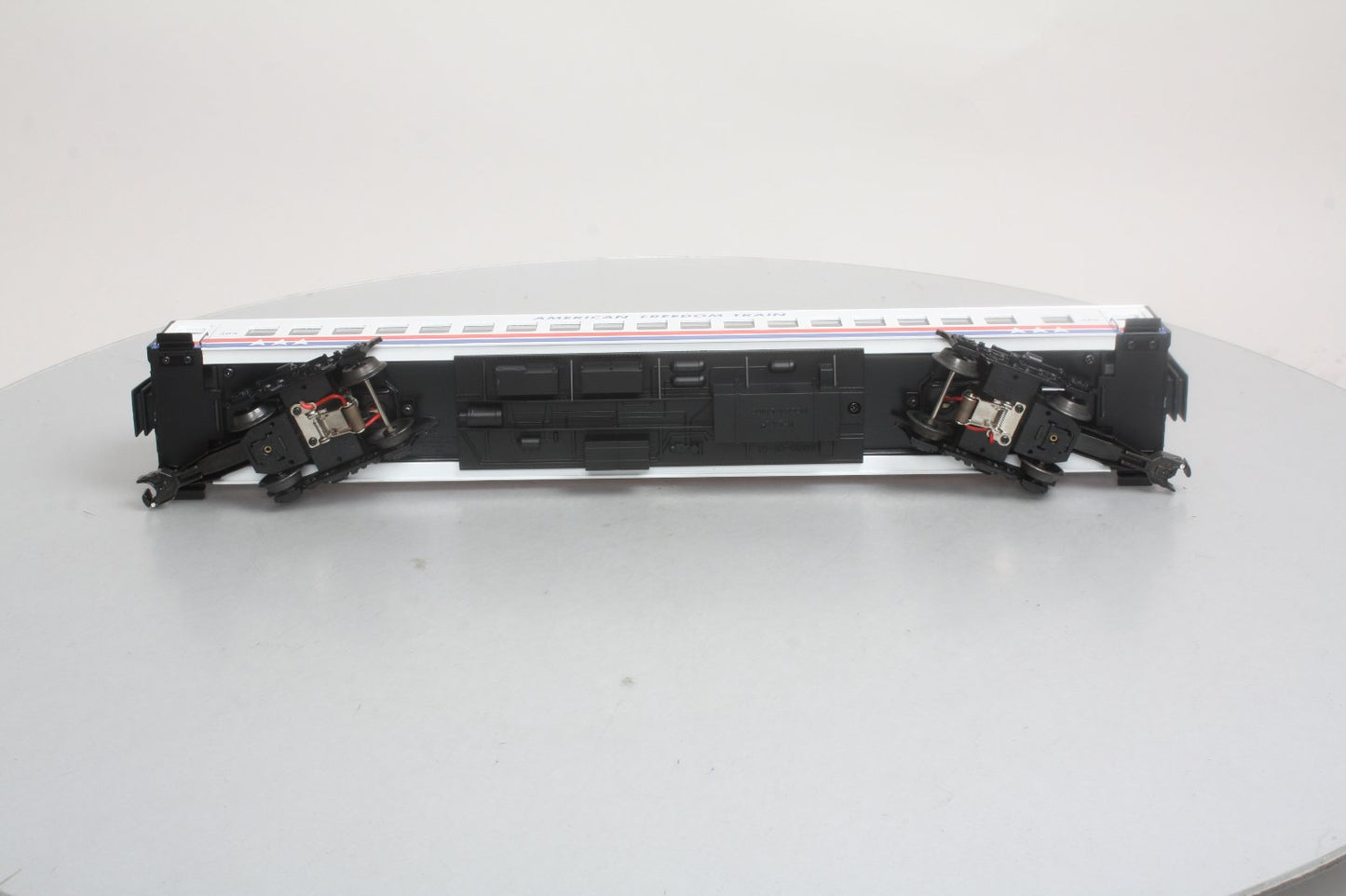 K-Line k4601-30203 O Gauge American Freedom Train 18" Aluminum Lounge Car #203 EX/Box