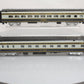 MTH 20-6665 O B&O 70' Streamlined Sleeper/Diner Passenger Car Set (Set of 2) LN/Box