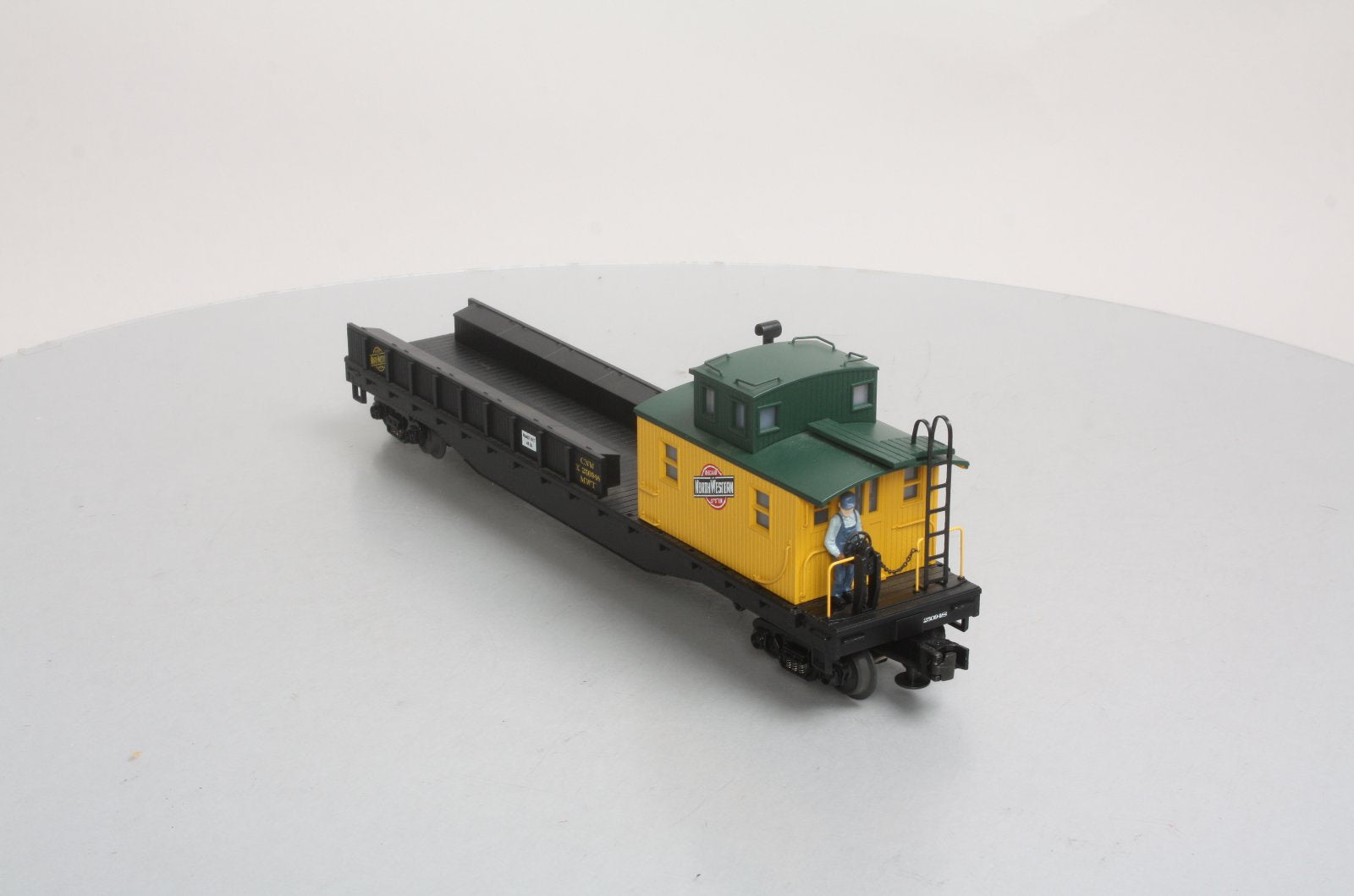 MTH 20-98240 O Gauge Chicago & North Western Crane Tender LN/Box