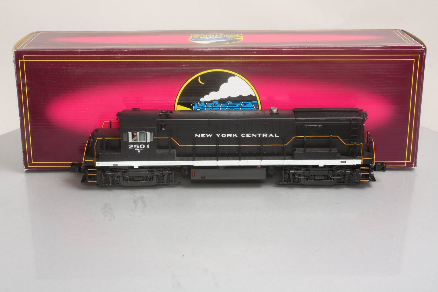 MTH 20-2964-1 New York Central U25B Diesel Engine w/PS 2.0 #2501 (Hi-Rail)