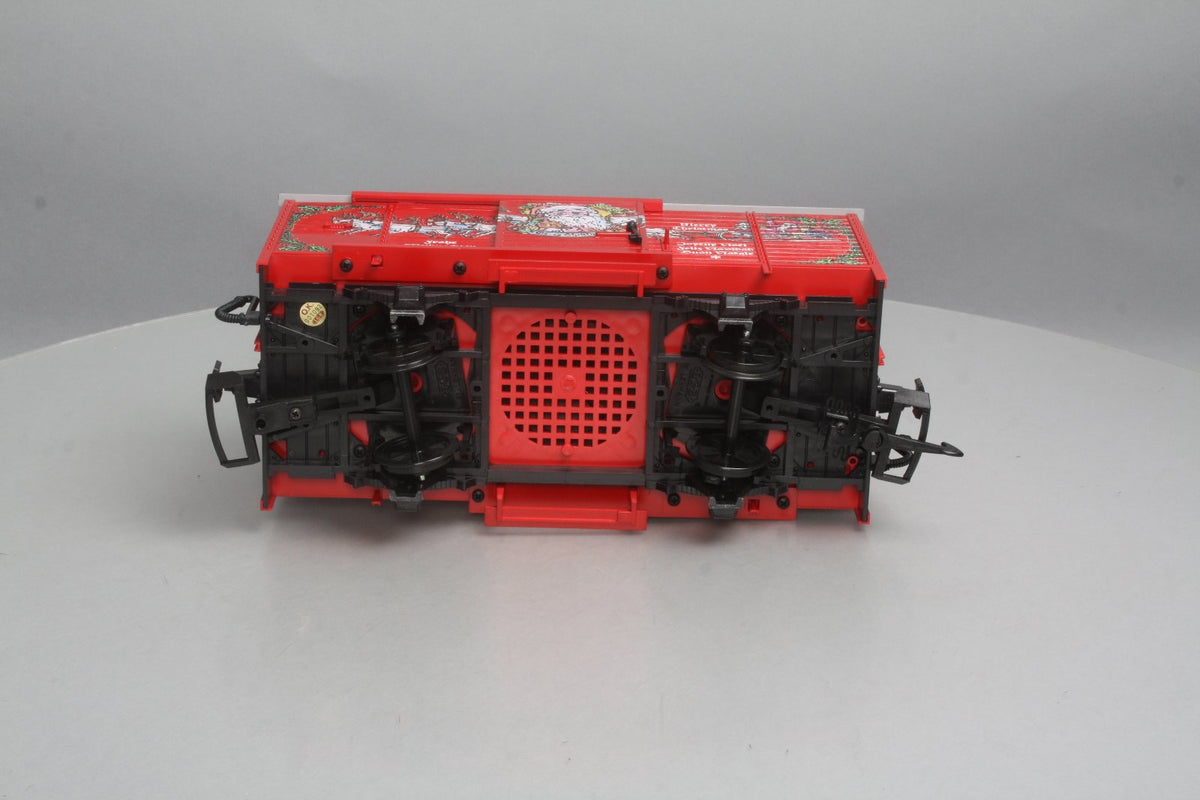 LGB 4335S G Scale Christmas Boxcar w/ Sound LN/Box