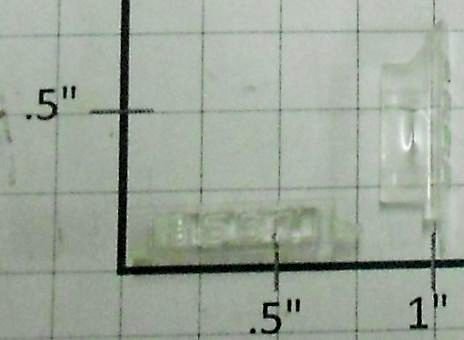 Lionel 8567-6/10 Clear Raised Number Marker Lens/Number Board Set (2)