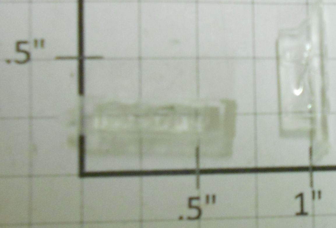 Lionel 8970-6/10 Clear Raised Number Marker Lens/Number Board Set (Pair of 2)