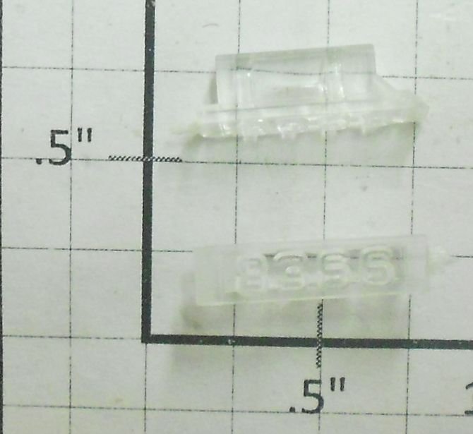 Lionel 8366-6 Right Hand Clear Raised Number Marker Lens/Number Board