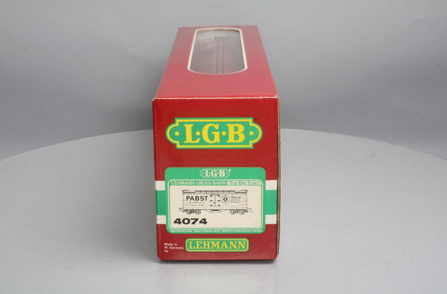LGB 4074 G Scale Pabst Milwaukee Reefer #91021