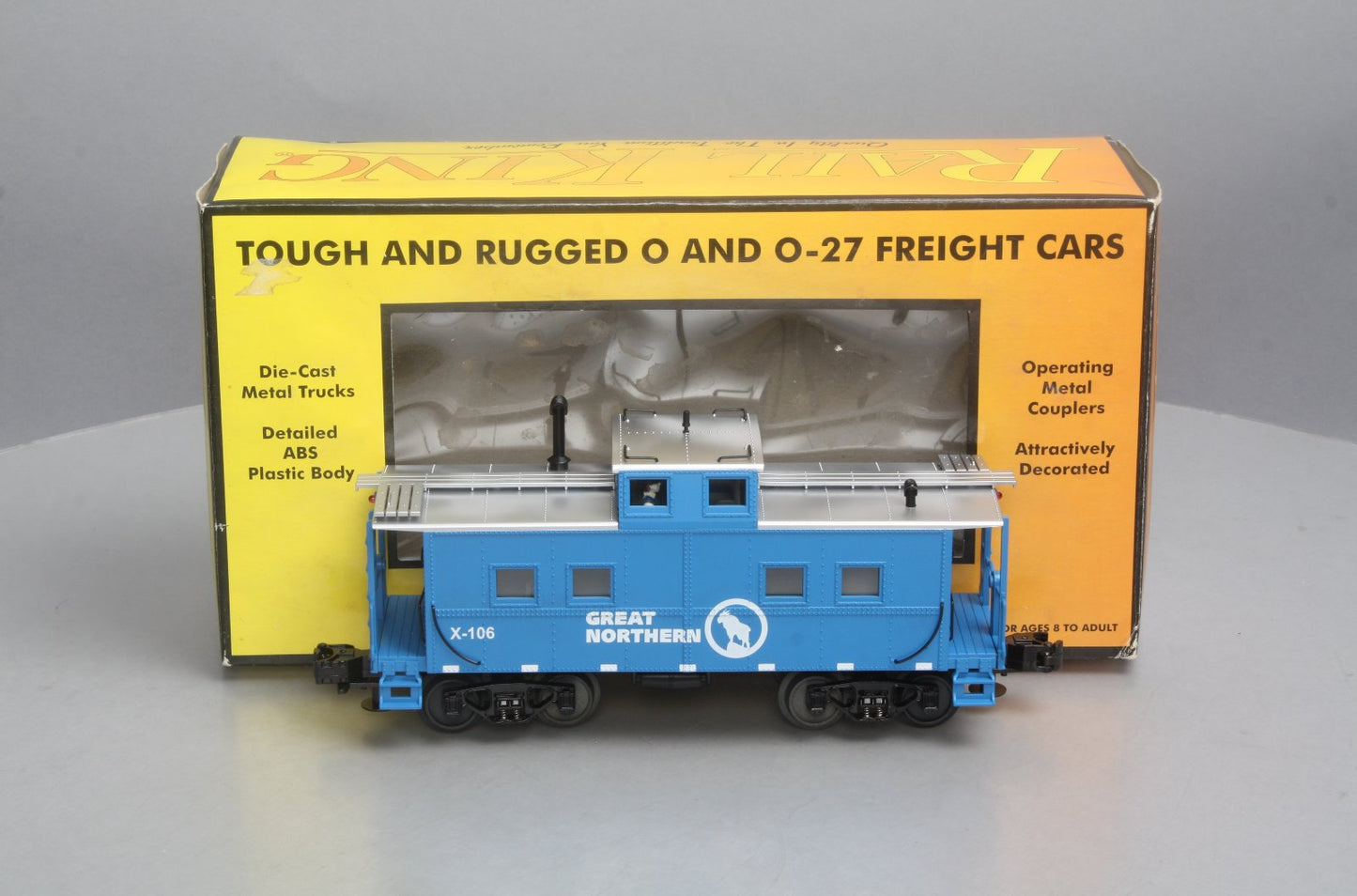 MTH 30-7006F O Great Northern Caboose #X-106 LN/Box