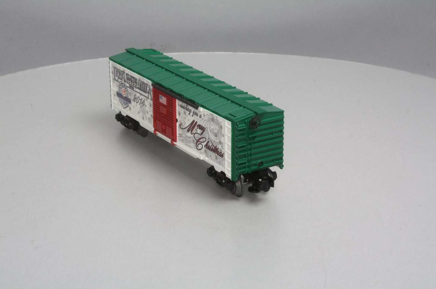 Lionel 6-58613 O Gauge LCCA/LRRC 2014 Christmas Boxcar LN/Box