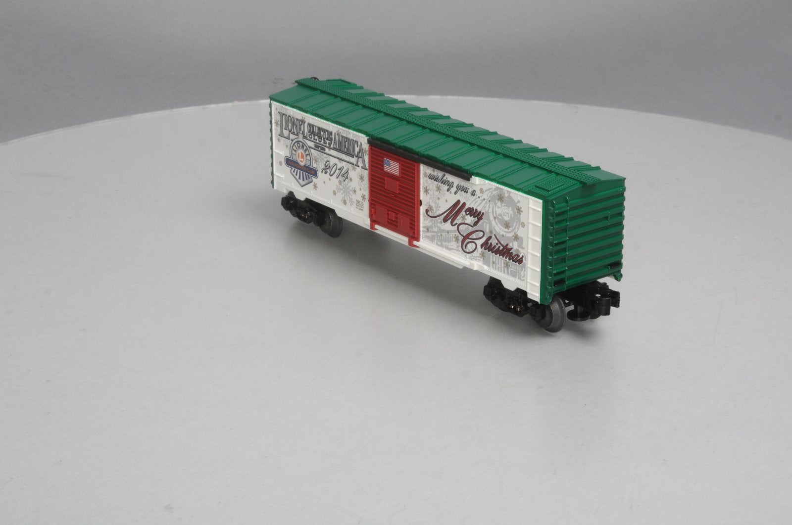 Lionel 6-58613 O Gauge LCCA/LRRC 2014 Christmas Boxcar LN/Box