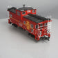 USA Trains R12101 G Santa Fe Extended Vision Caboose #999706 - Metal Wheels