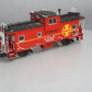 USA Trains R12101 G Santa Fe Extended Vision Caboose #999706 - Metal Wheels